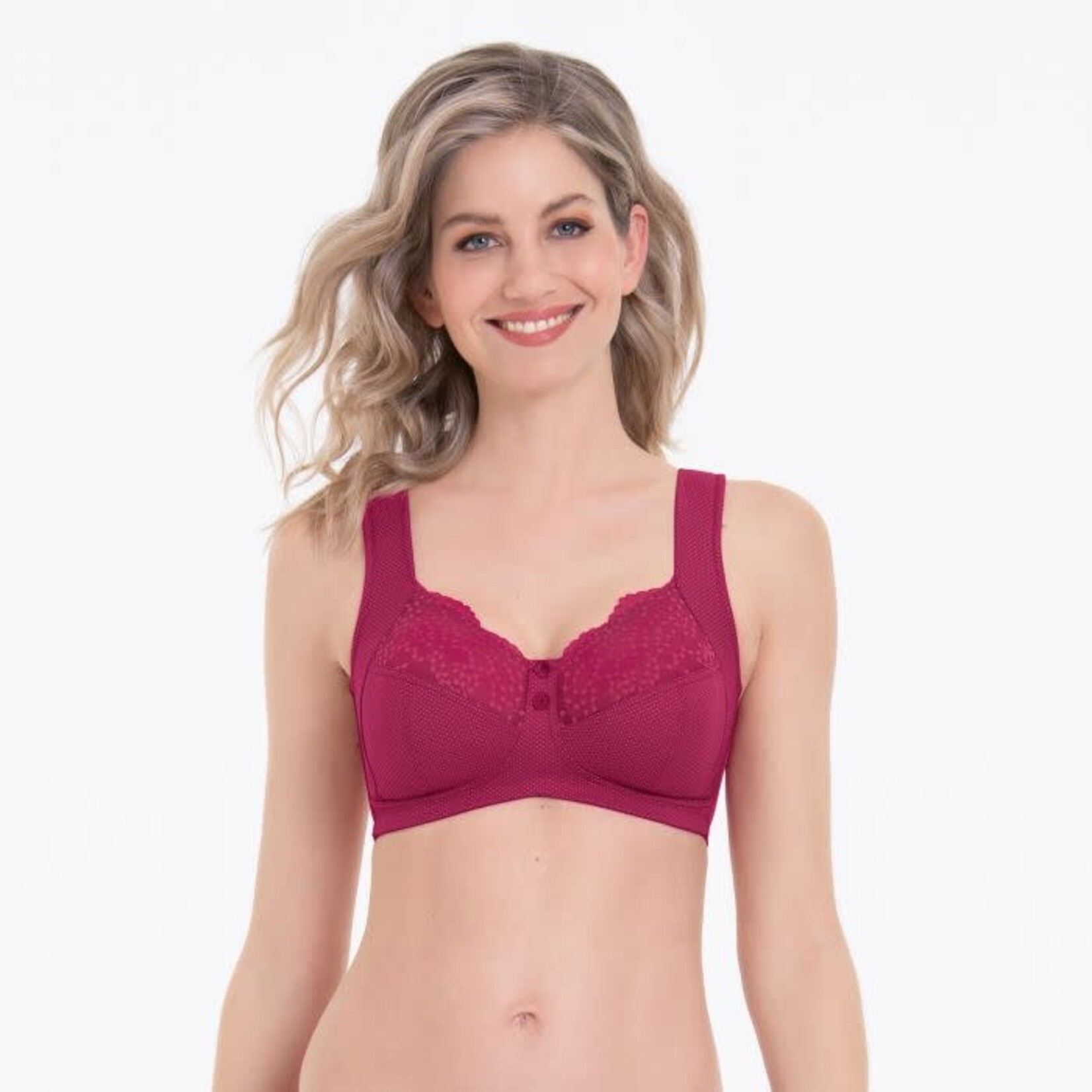 Anita Orely Soft Cup  Support Bra in Cherry Red