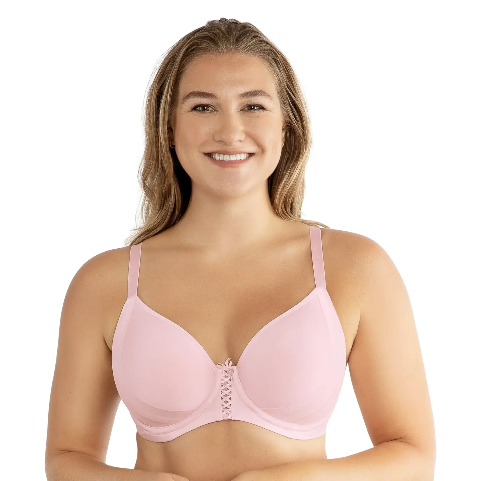 Parfait Shea Spacer T-Shirt Bra in Petal Pink