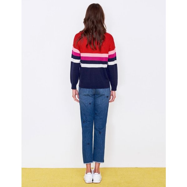 Sundry Sundry Stripes Crew Sweater