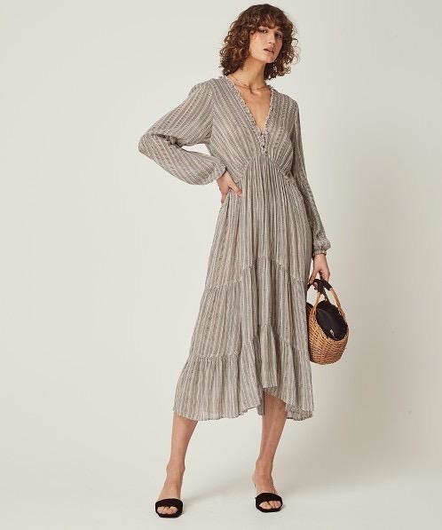 auguste coastal midi dress