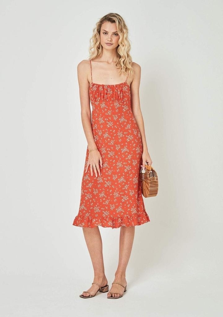 auguste coastal midi dress
