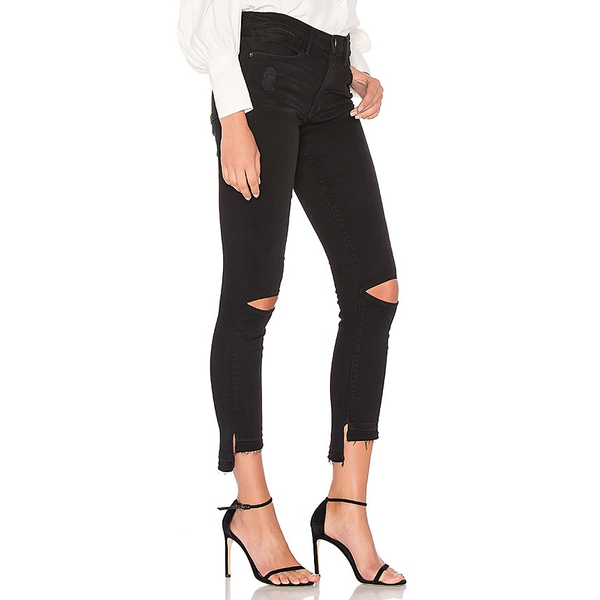 Frame Frame Le High Skinny Cutout