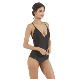 Mikoh Swimwear Mikoh 1PC Las Palmas Fuller Coverage Cross Detailed Back