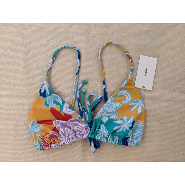 Mikoh Swimwear Mikoh Catalina Classic String Tri Top