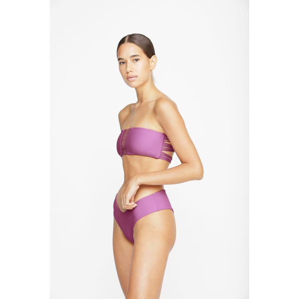 Mikoh Swimwear Mikoh Sunset Skinny String Detail Bandeau