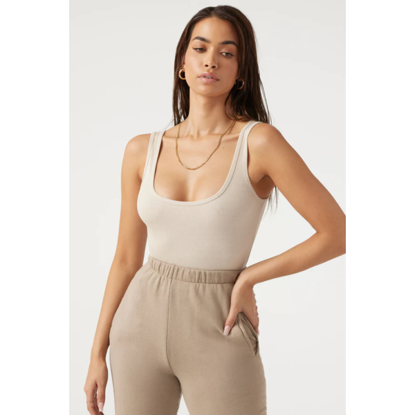 JOAH BROWN COWL NECK HALTER TANK – Beat Boutique Denver