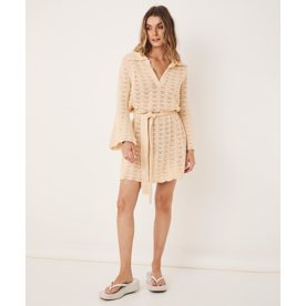 Spell Designs Spell Iluka Crochet Mini Dress