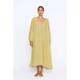 Mikoh Swimwear Mikoh Aniwa Long Sleeve Maxi Dress