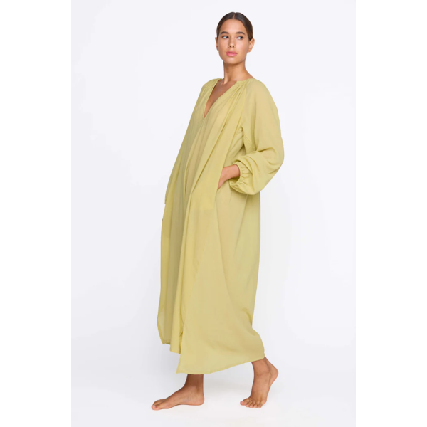 Mikoh Swimwear Mikoh Aniwa Long Sleeve Maxi Dress