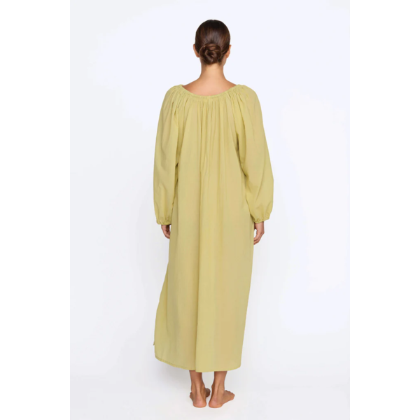 Mikoh Swimwear Mikoh Aniwa Long Sleeve Maxi Dress