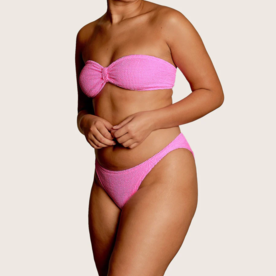 Hunza G Hunza G Jean Bikini Crinkle Bubblegum
