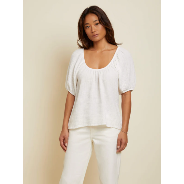 Nation Nation Lyric Easy Peasant Top