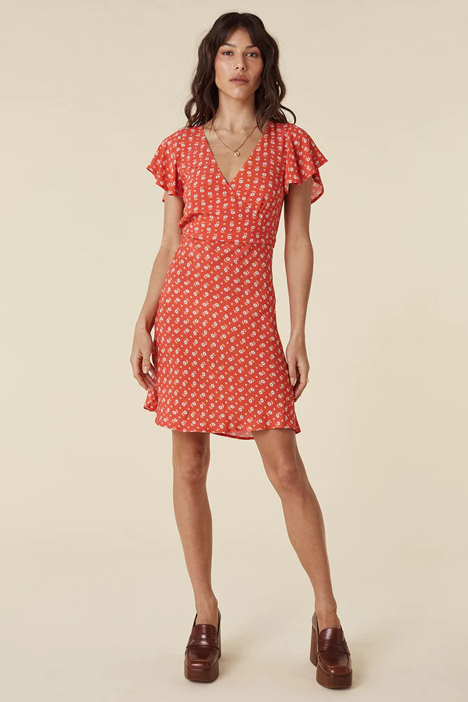 farm rio tiles mini dress Blue Tile Dream Short Sleeve Mini Dress – FARM Rio