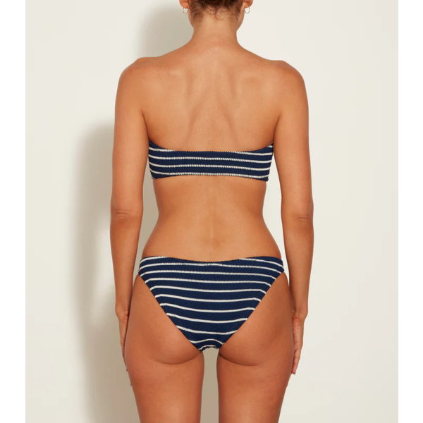 Hunza G Hunza g Jean Bikini Stripe Navy/White