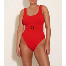 Hunza G Hunza G Solitaire Swim Red