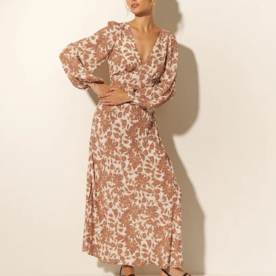 Kivari Kivari Milano Tie Back Maxi Dress