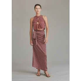 Acacia Swimwear Acacia Poppy Cotton Cupro Skirt