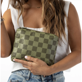 Aloha Collection Aloha Collection Small Checkmate Limu/Olive