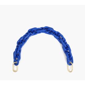 Clare Vivier Clare V. Shortie Strap Resin Cobalt