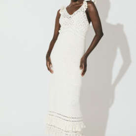 Cleobella Cleobella Janis Hand Crochet Midi Dress