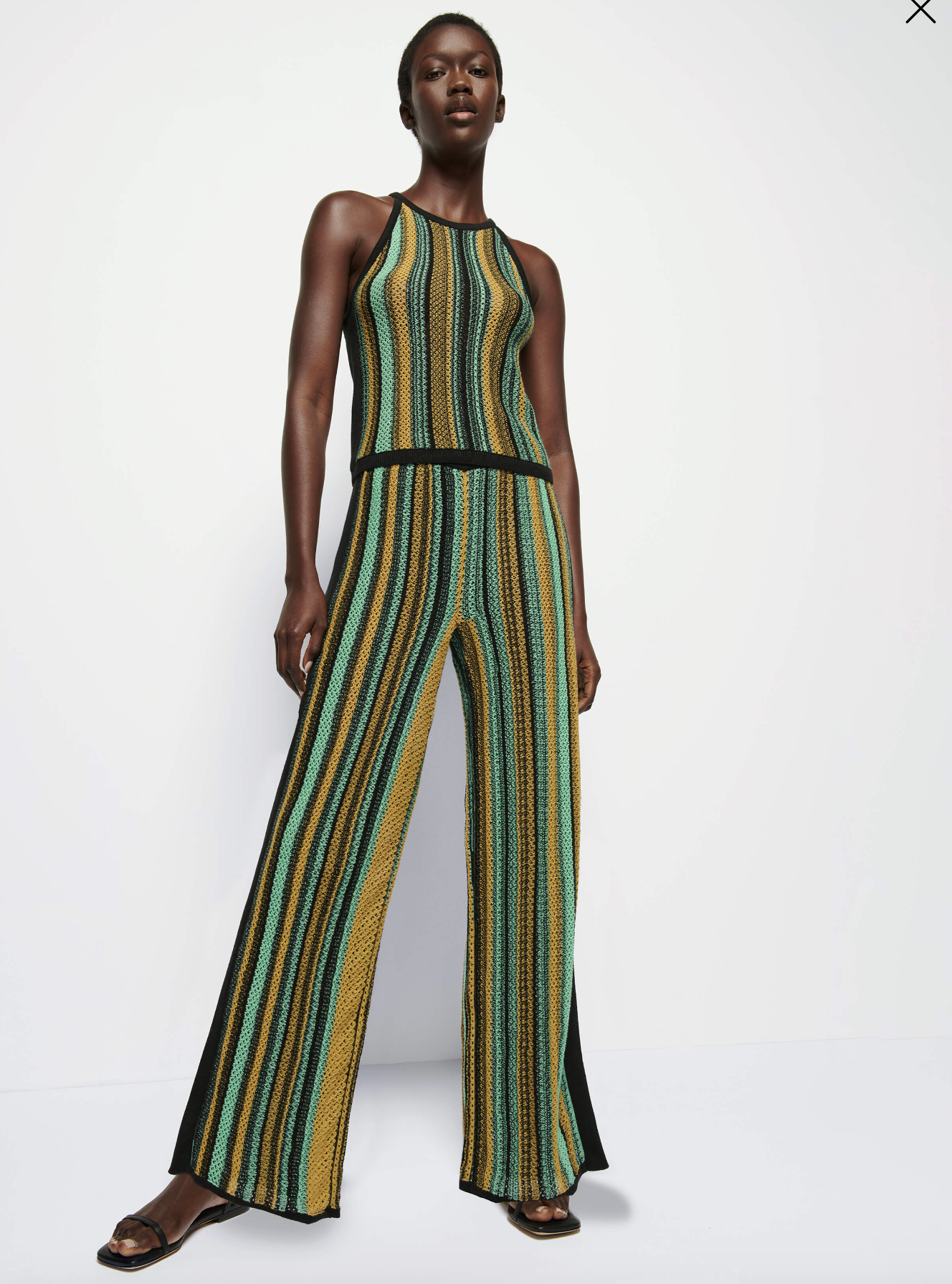 Nation Nation Cher Crochet Stripe Pant - I Heart Hanalei Beach