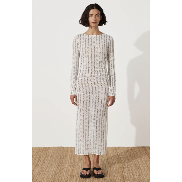 Zulu & Zephyr Zulu & Zephyr Rouched Knit Dress