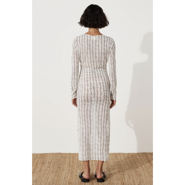 Zulu & Zephyr Zulu & Zephyr Rouched Knit Dress
