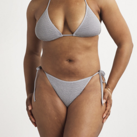 Hunza G Hunza G Gina Bikini Metallic Grey/Silver