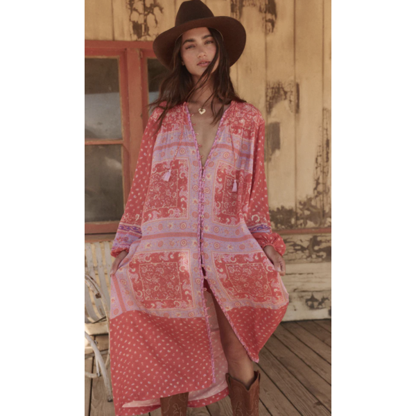 Spell Designs Spell Sunshine Bandit Button Through Dress