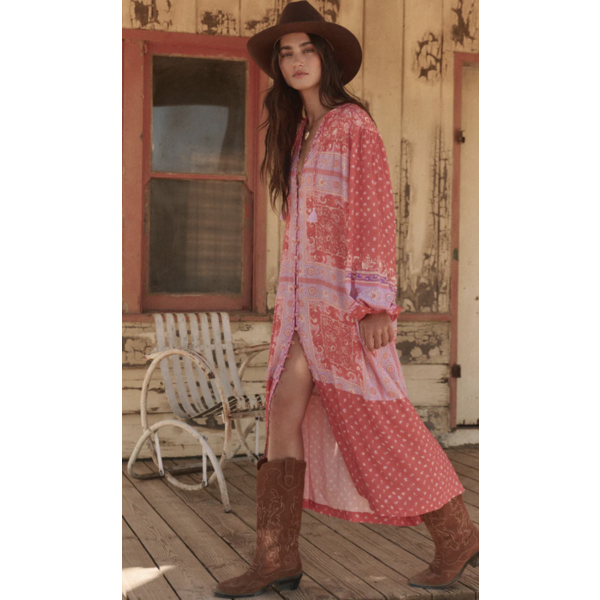 Spell Designs Spell Sunshine Bandit Button Through Dress