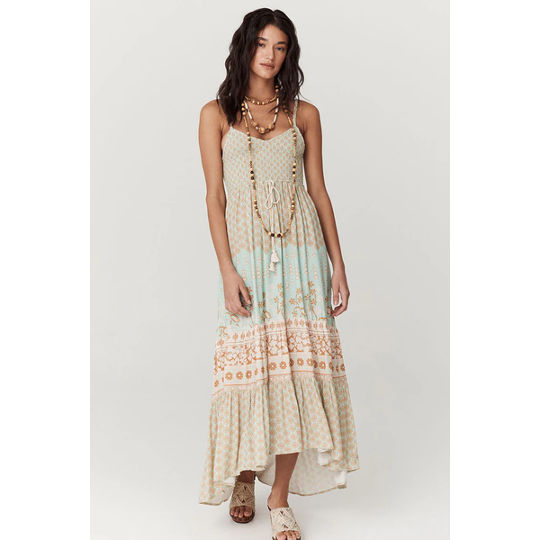 Spell Designs Spell Sweet Nothings Shirred Strappy Dress