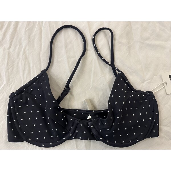 Mikoh Mikoh Nava Adj Rushed Bra Top