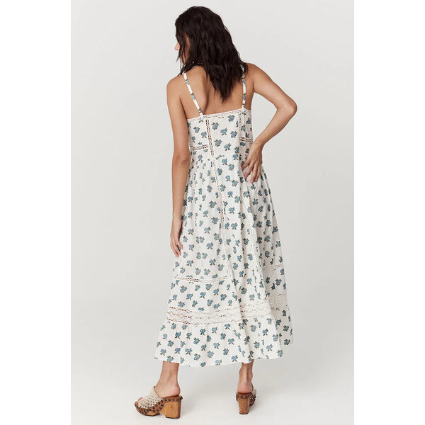 Spell Designs Spell Fable Block Printed Strappy Sundress