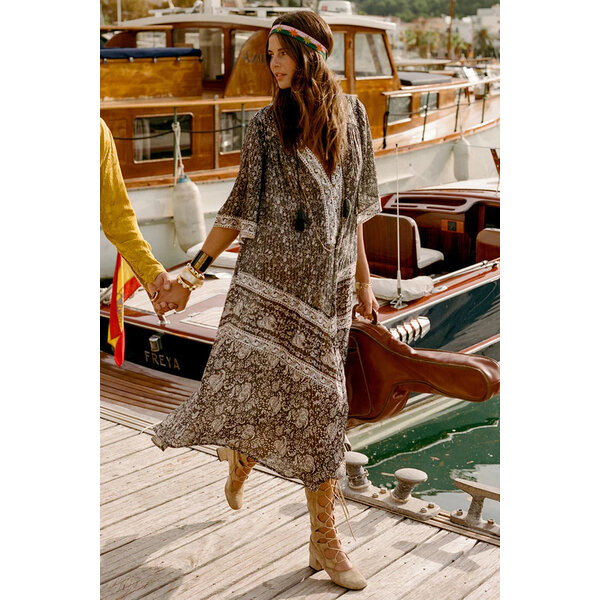 Spell Designs Spell Little Bird Flutter Maxi Dress