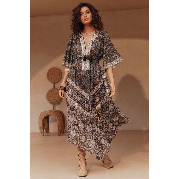 Spell Designs Spell Little Bird Flutter Maxi Dress
