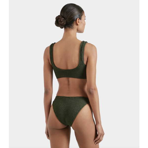 Hunza G Hunza G Julia Bikini Metallic Khaki