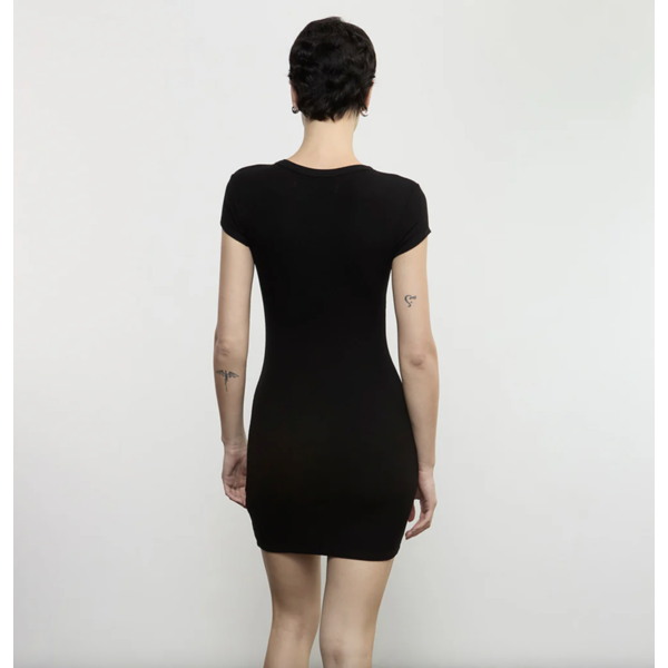 Enza Costa Enza Costa Silk Rib Cap Sleeve Mini