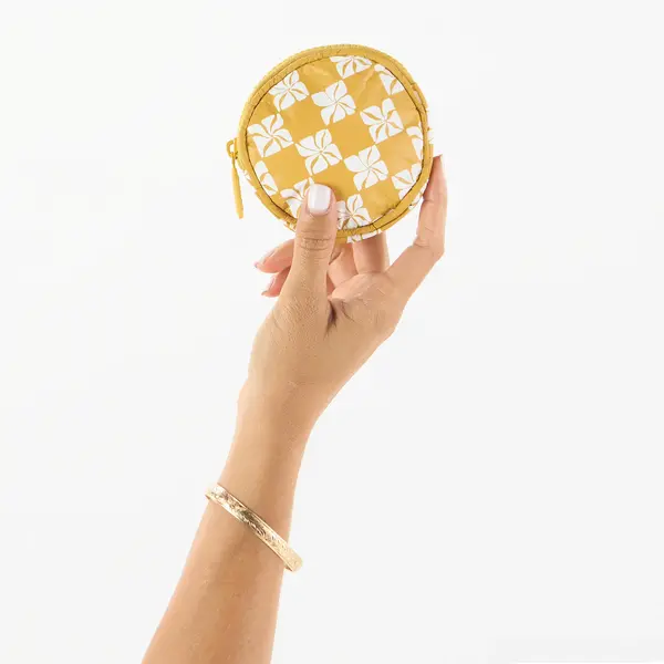 Aloha Collection Aloha Collection Pua Check Cutie Hot Mustard