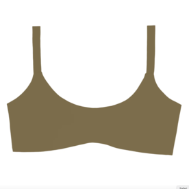 Mikoh Swimwear Mikoh Laramie Scoop Neck Top With Thick Straps