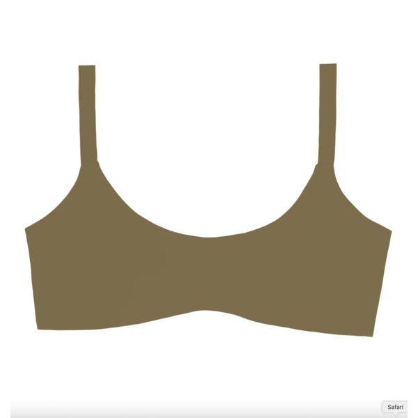 Mikoh Swimwear Mikoh Laramie Scoop Neck Top With Thick Straps