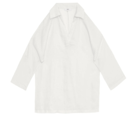 Mikoh Swimwear Mikoh Evie Collared Linen Kaftan