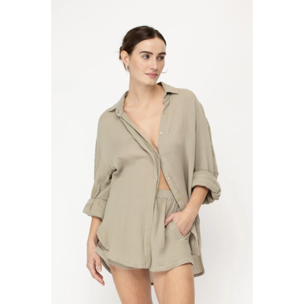 Mikoh Mikoh Noto Collared LS Button Up