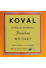 Bourbon Koval Single Barrel Bourbon Whiskey 750ml