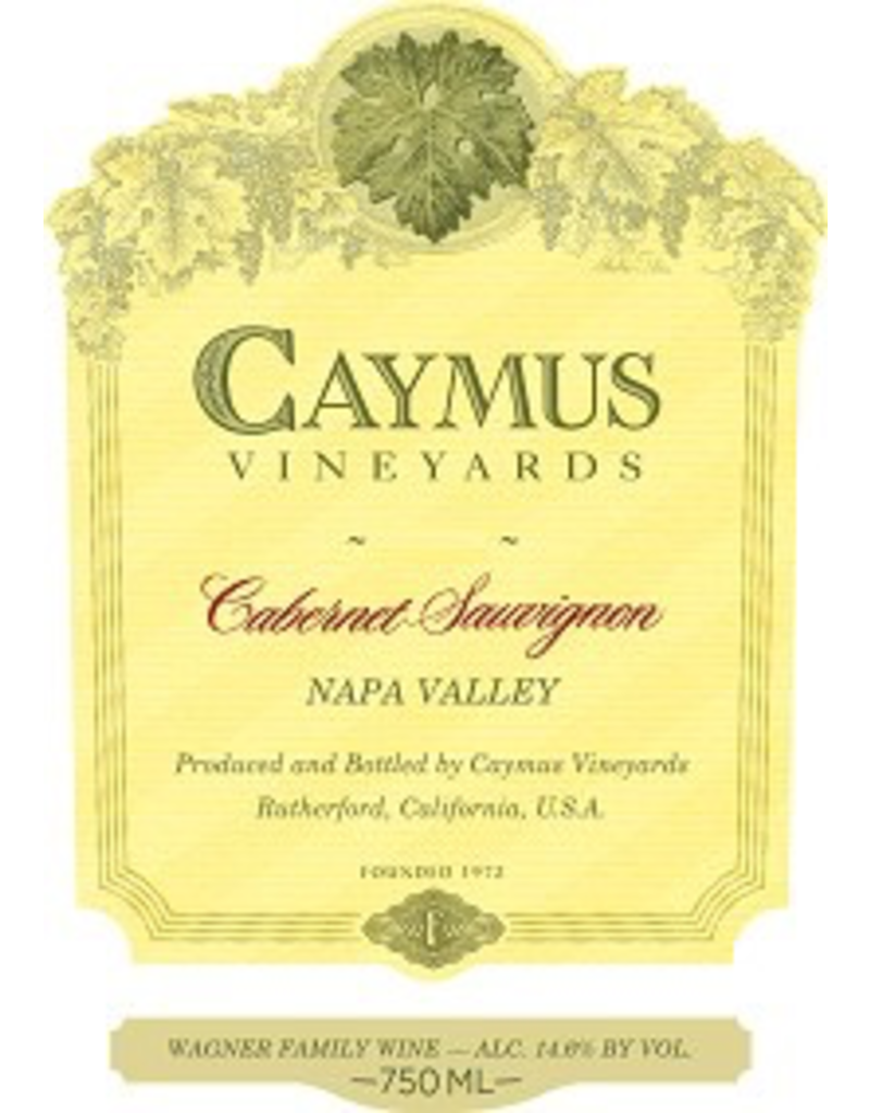 Cabernet Sauvignon SALE $99.99 Caymus Cabernet Sauvignon 2021 750ml