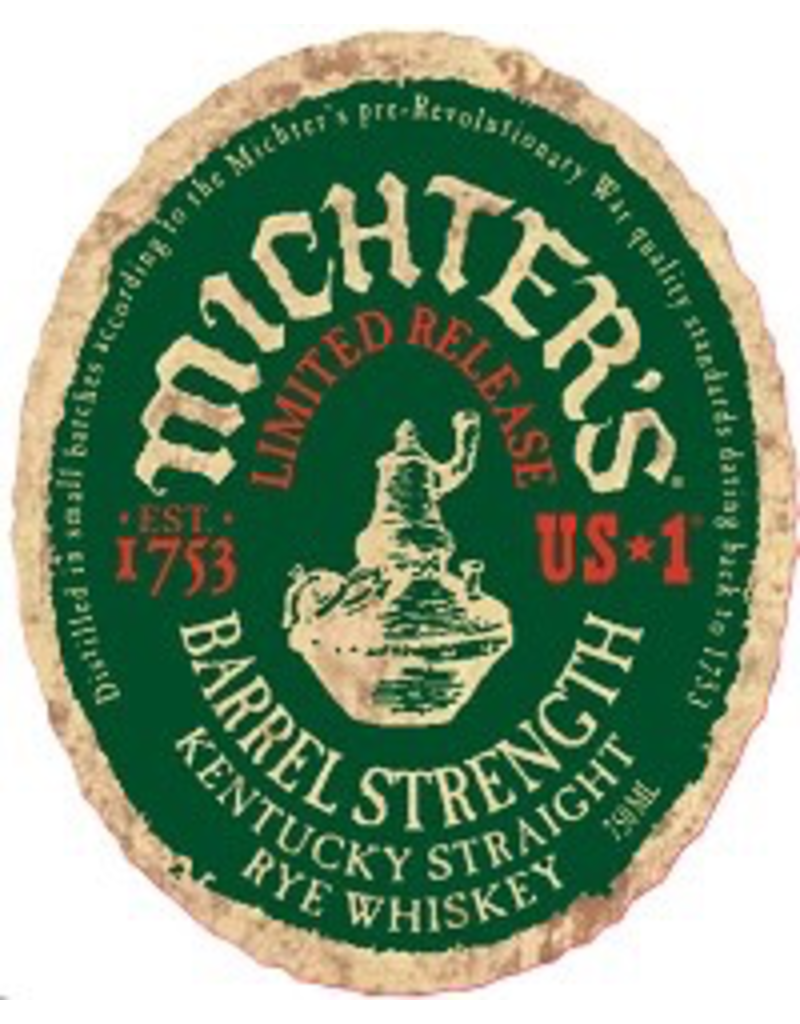 Rye Whiskey Michter’s Barrel Strength Rye US*1 750ml