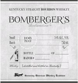Bourbon SALE $199.99 Bomberger’s Declaration Kentucky Straight Bourbon Whiskey 2022/2023/2024 Release 750ml