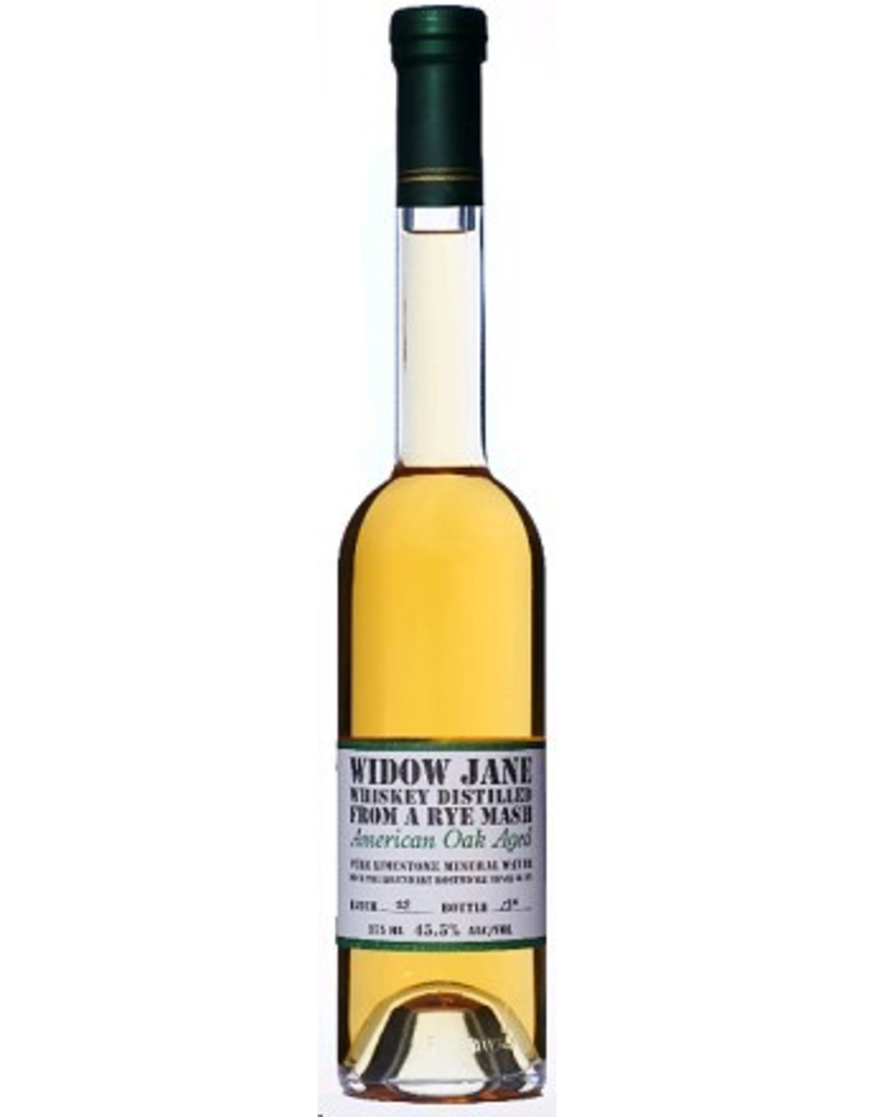 Rye Whiskey Widow Jane Whiskey Rye Mash American Oak Aged 750ml