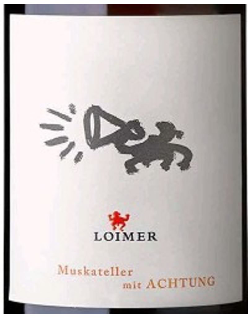 Austria white Loimer Muskateller Mit Achtung Natural/Orange Wine 2016