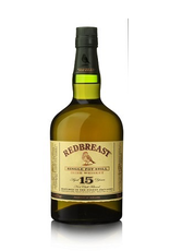 Irish Whiskey Redbreast 15 year Single Pot still Irish Whisky 750ml