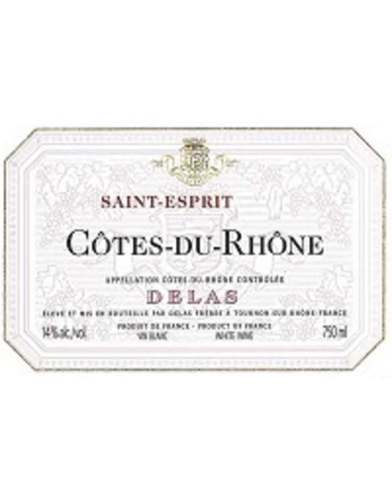 Rhone Delas Cotes-Du-Rhone Blanc Saint-Esprit 2020 750ML